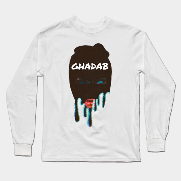 GHADAB Dripping T-shirt Design By KingWolf T-shirts Long Sleeve T-Shirt by KingWolf